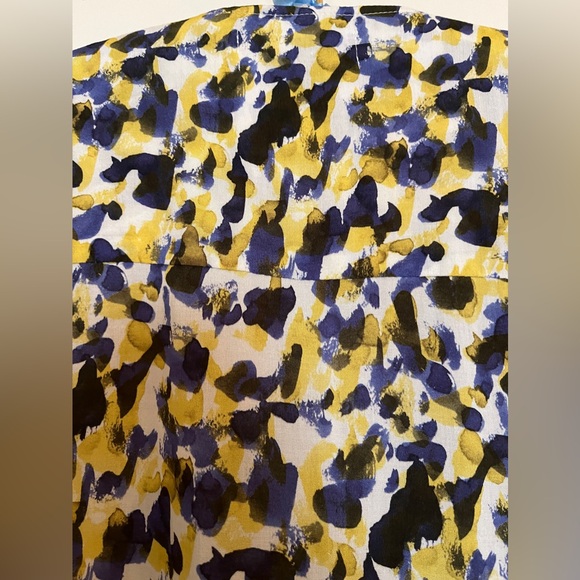 Velvet by Graham & Spencer Print Romper with Flutter Sleeves - Picture 6 of 12